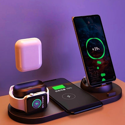 3-in-1 Wireless Charger – Tidy Up Your Space & Power Up Fast!